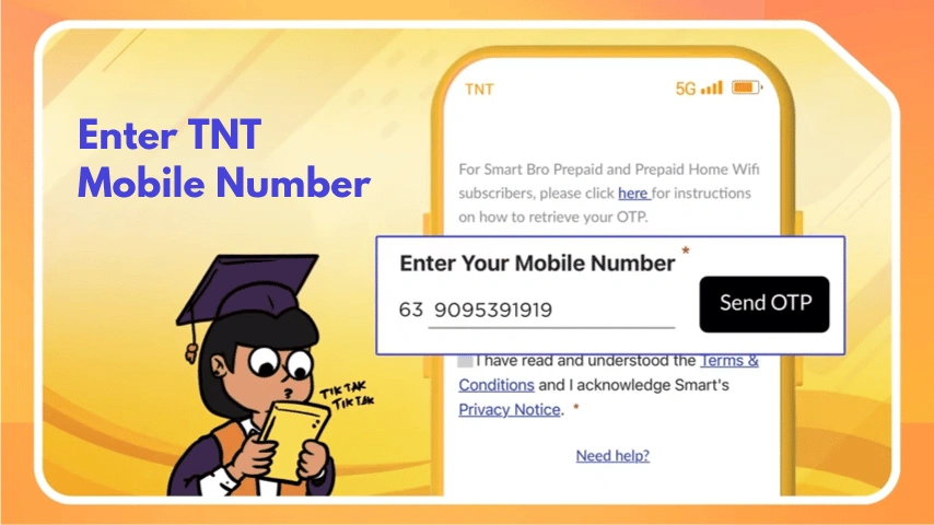 enter your tnt number