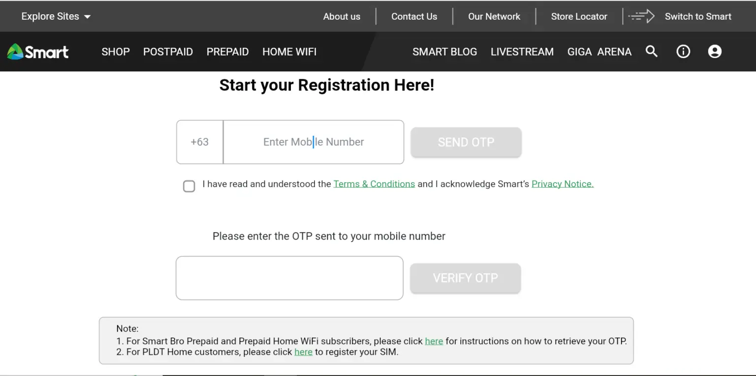 TNT SIM Registration Online Process Philippines 2026