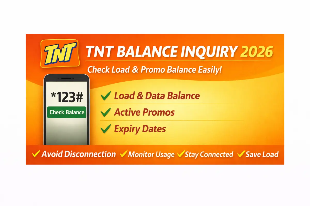 TNT Balance Inquiry Philippines - How to Check TNT SIM Balance Methods